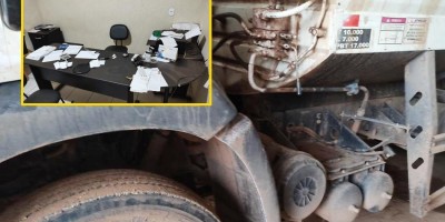 Ladrões furtaram várias baterias de caminhões de coleta de lixo em Rolim de Moura; outros produtos também foram levados Ladrões furtaram várias baterias de caminhões de coleta de lixo em Rolim de Moura; outros produtos também foram levados