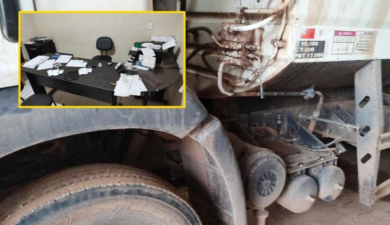 Ladrões furtaram várias baterias de caminhões de coleta de lixo em Rolim de Moura; outros produtos também foram levados Ladrões furtaram várias baterias de caminhões de coleta de lixo em Rolim de Moura; outros produtos também foram levados