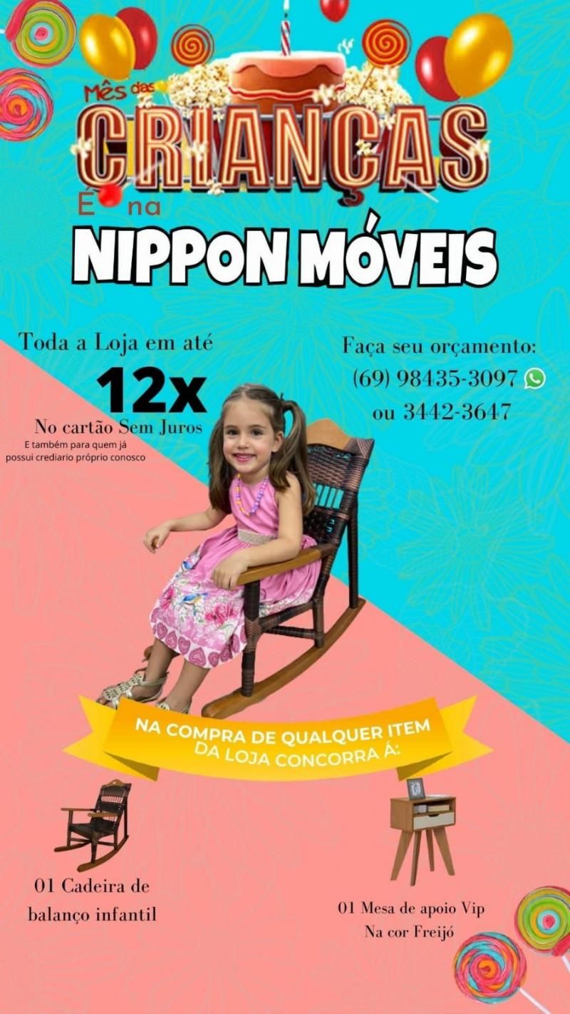 Não perca as incríveis promoções da Nippon Móveis neste mês das crianças Não perca as incríveis promoções da Nippon Móveis neste mês das crianças
