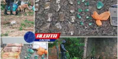Polícia Militar fecha mais uma “Boca de fumo” no Bairro Josino Brito em Cacoal Polícia Militar fecha mais uma “Boca de fumo” no Bairro Josino Brito em Cacoal