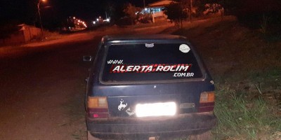 Polícia Militar recupera automóvel, poucas horas após bandidos furtarem o veículo em Rolim de Moura Polícia Militar recupera automóvel, poucas horas após bandidos furtarem o veículo em Rolim de Moura