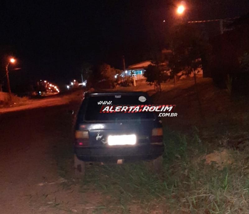 Polícia Militar recupera automóvel, poucas horas após bandidos furtarem o veículo em Rolim de Moura Polícia Militar recupera automóvel, poucas horas após bandidos furtarem o veículo em Rolim de Moura