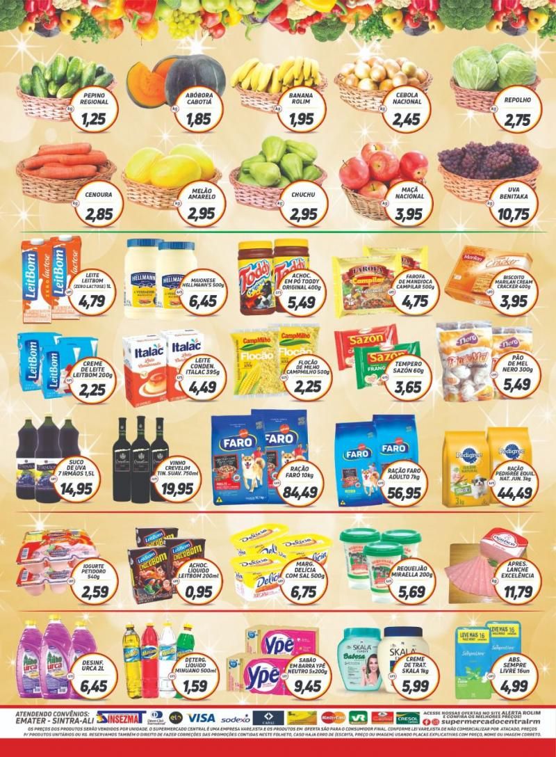 Promoção Supermercado Central, em Rolim de Moura Promoção Supermercado Central, em Rolim de Moura