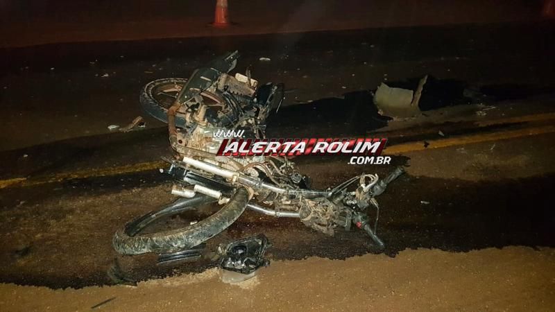 URGENTE - Motociclista morre ao colidir frontalmente em carro e ser atropelado por outro veículo, na RO-479 em Rolim de Moura