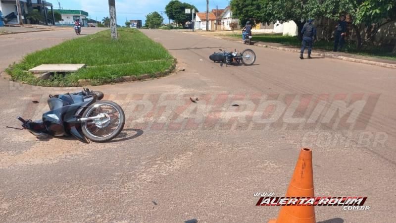 Condutora inabilitada avança via e ocasiona acidente de trânsito em Rolim de Moura Condutora inabilitada avança via e ocasiona acidente de trânsito em Rolim de Moura