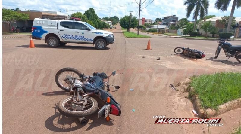 Condutora inabilitada avança via e ocasiona acidente de trânsito em Rolim de Moura Condutora inabilitada avança via e ocasiona acidente de trânsito em Rolim de Moura