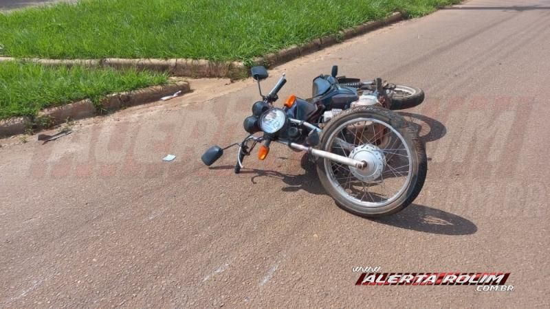Condutora inabilitada avança via e ocasiona acidente de trânsito em Rolim de Moura Condutora inabilitada avança via e ocasiona acidente de trânsito em Rolim de Moura