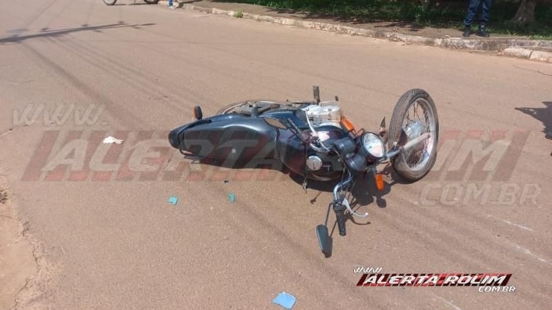 Condutora inabilitada avança via e ocasiona acidente de trânsito em Rolim de Moura Condutora inabilitada avança via e ocasiona acidente de trânsito em Rolim de Moura