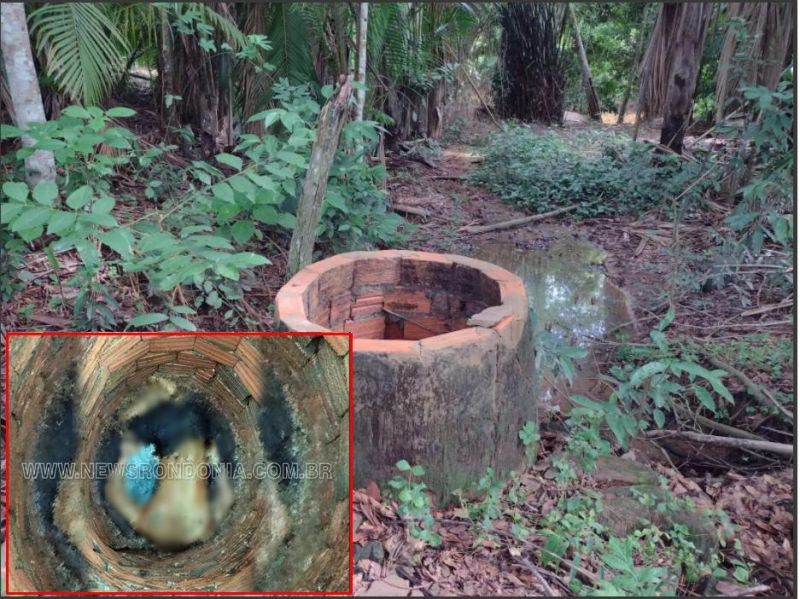 Corpo é encontrado dentro de poço em Nova Brasilândia