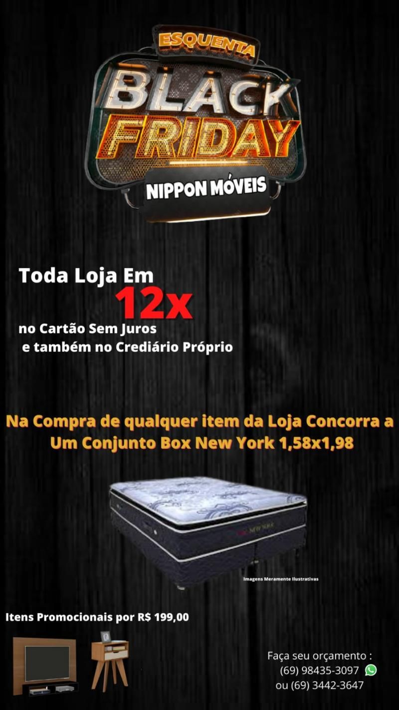 Esquenta Black Friday NIPPON MÓVEIS Esquenta Black Friday NIPPON MÓVEIS