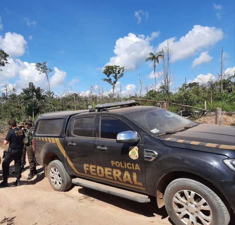 PF prende homem que seria responsável por incêndio de grandes proporções na reserva Margarida Alves PF prende homem que seria responsável por incêndio de grandes proporções na reserva Margarida Alves