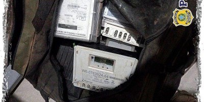 PRF flagra homem com mais de 70 lacres desviados da Energisa e dezenas de medidores  em RO PRF flagra homem com mais de 70 lacres desviados da Energisa e dezenas de medidores  em RO