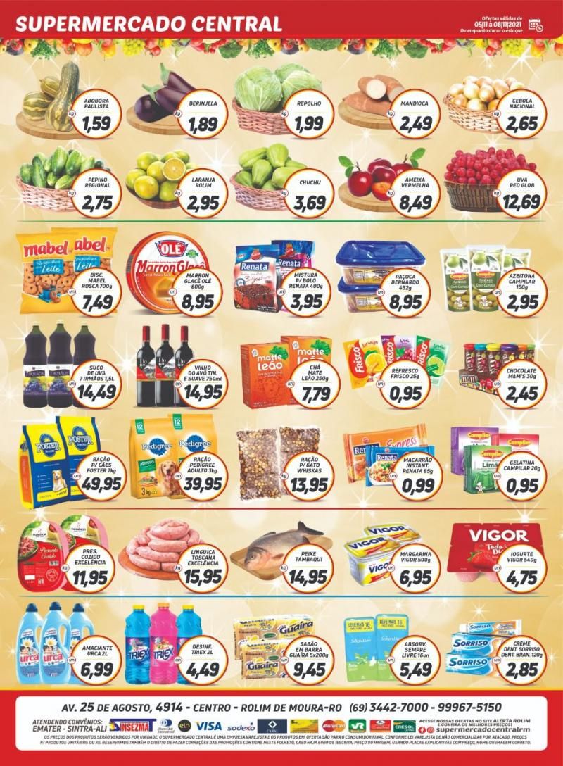 Promoção Supermercado Central, em Rolim de Moura Promoção Supermercado Central, em Rolim de Moura