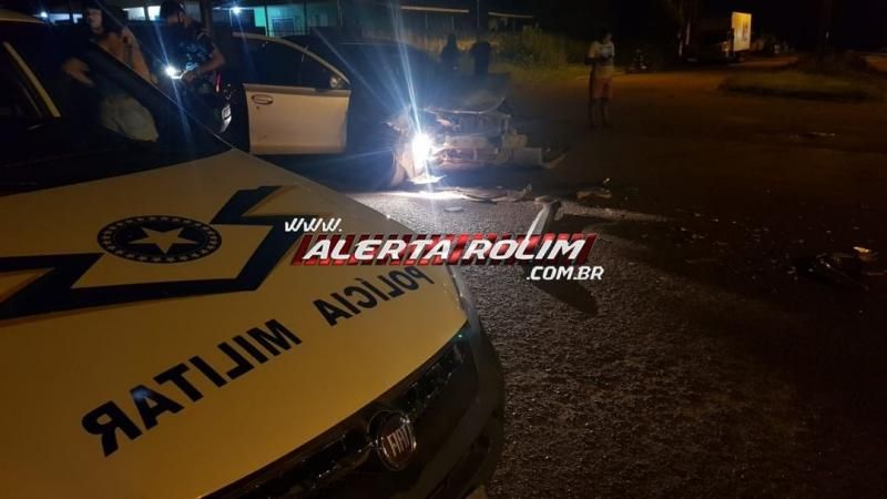 Quarto acidente de trânsito de domingo ocorreu no cruzamento da avenida Recife com a rua Rio Verde em Rolim de Moura Quarto acidente de trânsito de domingo ocorreu no cruzamento da avenida Recife com a rua Rio Verde em Rolim de Moura