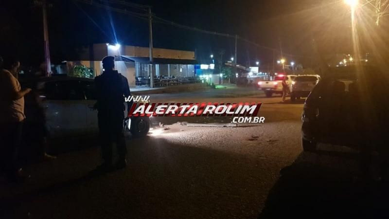 Quarto acidente de trânsito de domingo ocorreu no cruzamento da avenida Recife com a rua Rio Verde em Rolim de Moura Quarto acidente de trânsito de domingo ocorreu no cruzamento da avenida Recife com a rua Rio Verde em Rolim de Moura
