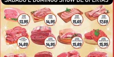 Super Feirão da carnes no Supermercado Central de Rolim de Moura