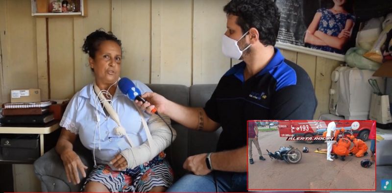 Vítima de acidente de trânsito em Rolim de Moura espera há mais de 20 dias por cirurgia no braço - Vídeo