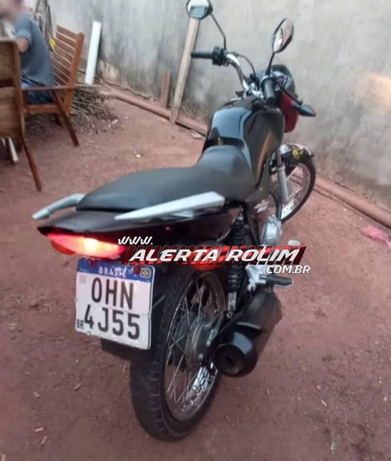 Motocicleta foi furtada em Lavador no Centro de Rolim de Moura Motocicleta foi furtada em Lavador no Centro de Rolim de Moura