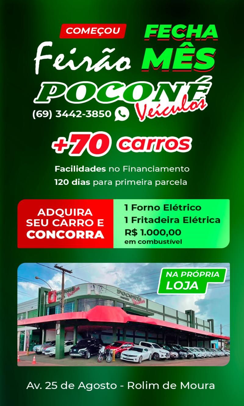 No feirão fecha ano da Poconé veículos você concorre a prêmios, confira! No feirão fecha ano da Poconé veículos você concorre a prêmios, confira!