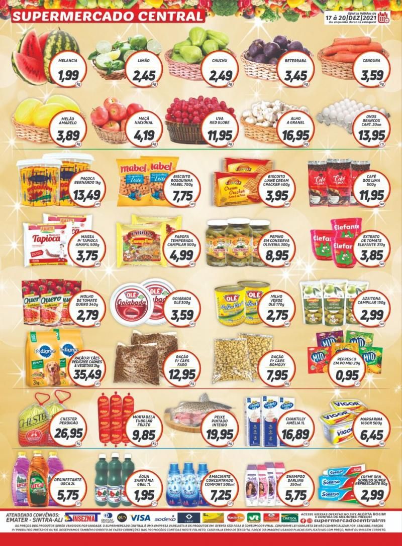 Promoção Supermercado Central, em Rolim de Moura Promoção Supermercado Central, em Rolim de Moura