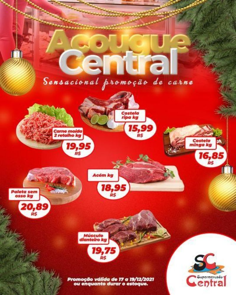 Promoção Supermercado Central, em Rolim de Moura Promoção Supermercado Central, em Rolim de Moura