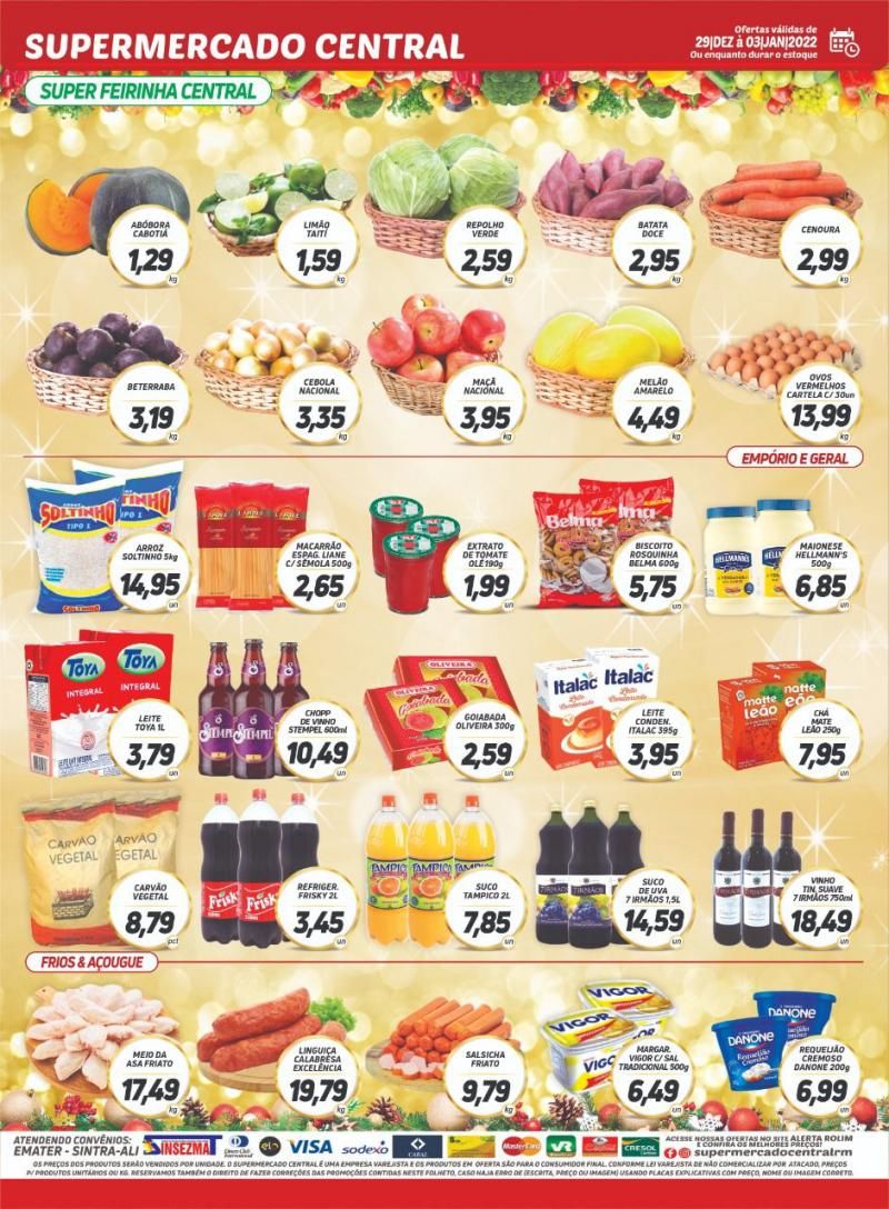 Promoção Supermercado Central, em Rolim de Moura Promoção Supermercado Central, em Rolim de Moura