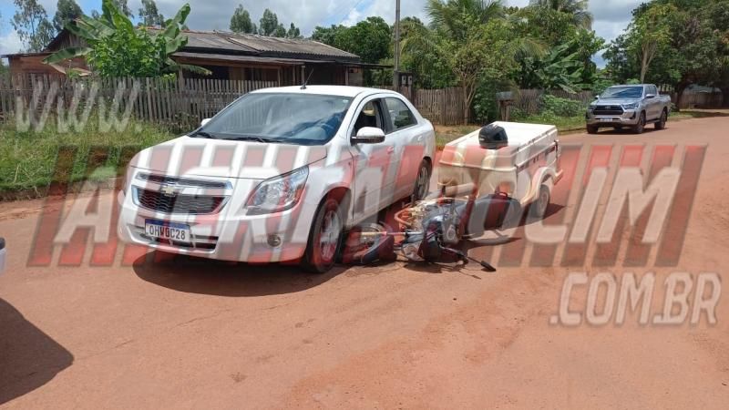 Mais um acidente de trânsito foi registrado nesta terça-feira em Rolim de Moura Mais um acidente de trânsito foi registrado nesta terça-feira em Rolim de Moura