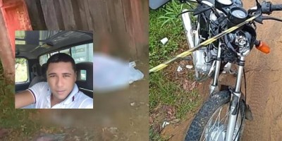 Motociclista morre após perder controle e colidir em poste de iluminação em RO