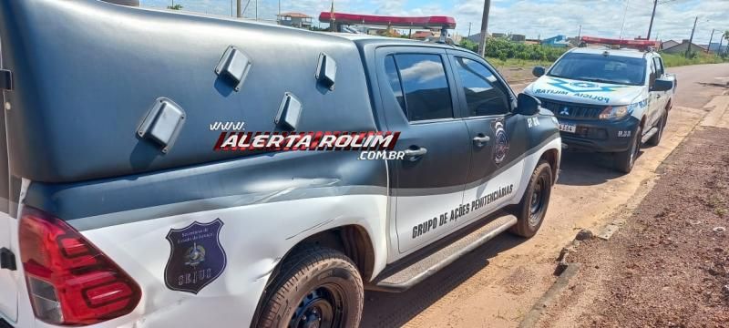 No Jequitibá, motociclista avança preferencial, atinge viatura do GAPE e foge do local, em Rolim de Moura No Jequitibá, motociclista avança preferencial, atinge viatura do GAPE e foge do local, em Rolim de Moura