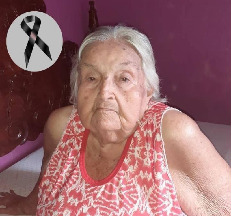 Nota de pesar pelo falecimento da Professora Amélia, moradora de Rolim de Moura há cerca de 45 anos