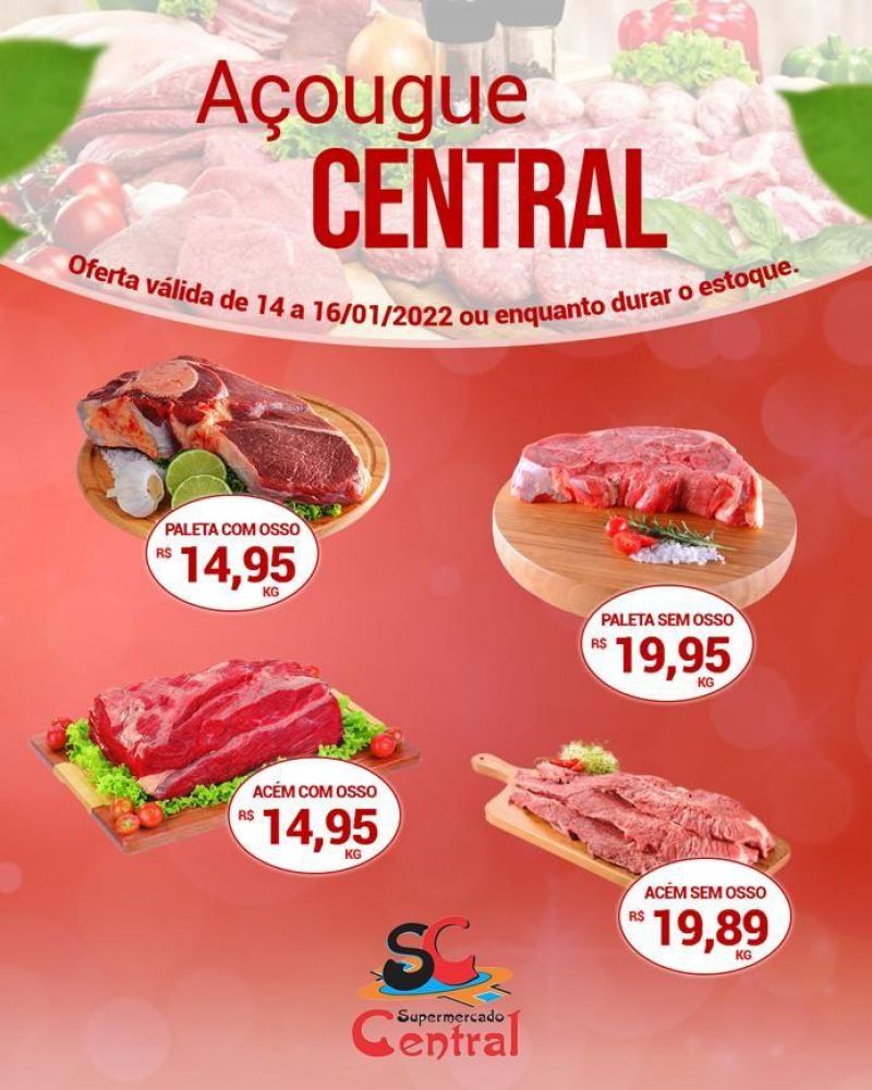 Promoção Supermercado Central, em Rolim de Moura Promoção Supermercado Central, em Rolim de Moura