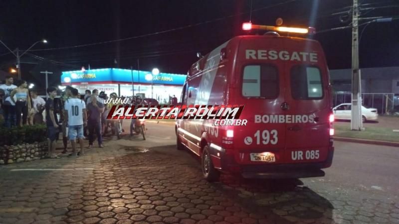 URGENTE - Funcionários de conveniência de posto de combustível foram baleados em Rolim de Moura