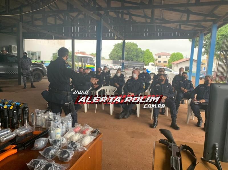 PATAMO do 10° BPM ministra instrução de armamento não letal para policiais militares de Rolim de Moura – Vídeo PATAMO do 10° BPM ministra instrução de armamento não letal para policiais militares de Rolim de Moura – Vídeo