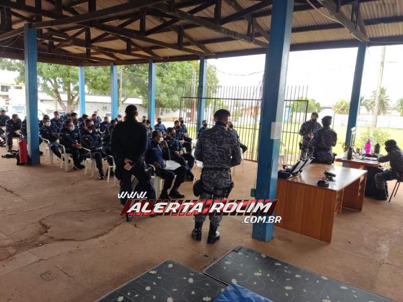 PATAMO do 10° BPM ministra instrução de armamento não letal para policiais militares de Rolim de Moura – Vídeo PATAMO do 10° BPM ministra instrução de armamento não letal para policiais militares de Rolim de Moura – Vídeo