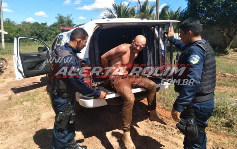 Foragido da justiça, acusado de crimes de roubo e tráfico de drogas foi recapturado pela PM em Rolim de Moura Foragido da justiça, acusado de crimes de roubo e tráfico de drogas foi recapturado pela PM em Rolim de Moura