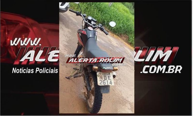 Moto furtada foi recuperada pela Polícia Militar em Rolim de Moura Moto furtada foi recuperada pela Polícia Militar em Rolim de Moura