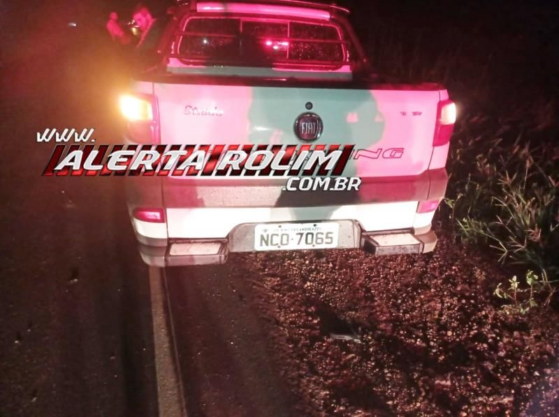 Colisão traseira foi registrada na noite de domingo na RO-010 em Rolim de Moura Colisão traseira foi registrada na noite de domingo na RO-010 em Rolim de Moura