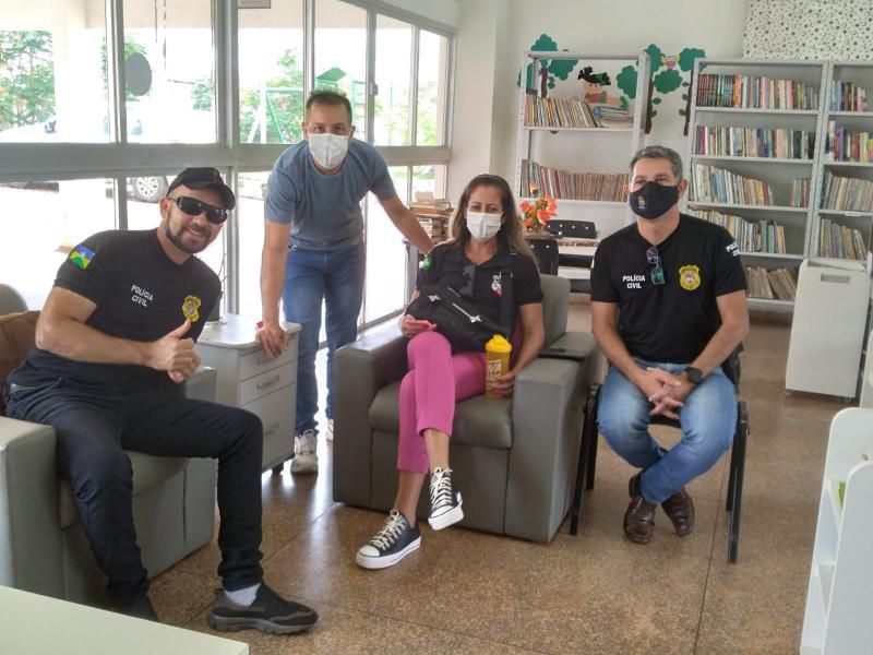 Delegacia Especializada de Rolim de Moura - DEAM realiza palestra alusiva ao dia Internacional da mulher Delegacia Especializada de Rolim de Moura - DEAM realiza palestra alusiva ao dia Internacional da mulher