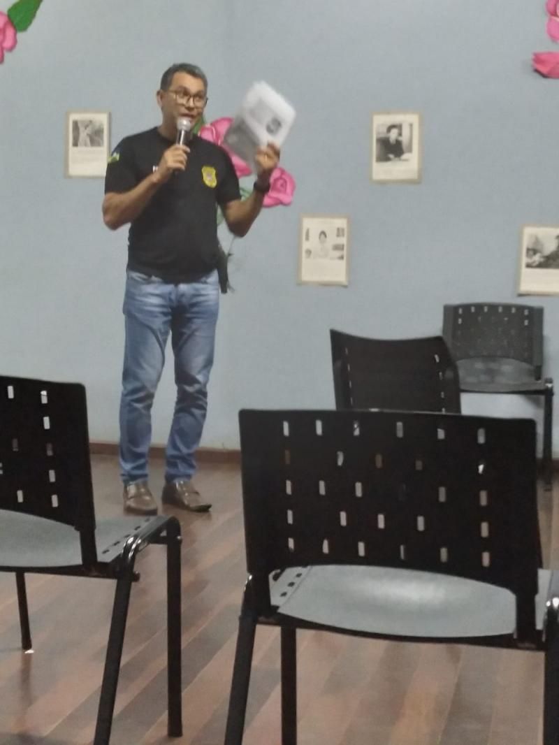 Delegacia Especializada de Rolim de Moura - DEAM realiza palestra alusiva ao dia Internacional da mulher Delegacia Especializada de Rolim de Moura - DEAM realiza palestra alusiva ao dia Internacional da mulher
