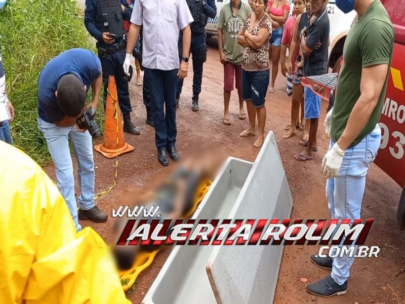 ATUALIZADA - Homem assassinado em Rolim de Moura era ex-presidiário; Ele foi morto a facadas e não a tiros – Vídeo ATUALIZADA - Homem assassinado em Rolim de Moura era ex-presidiário; Ele foi morto a facadas e não a tiros – Vídeo