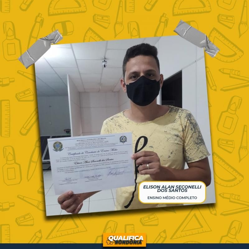 Já são mais de 100 alunos que finalizaram os estudos através do programa Qualifica Rondônia Já são mais de 100 alunos que finalizaram os estudos através do programa Qualifica Rondônia