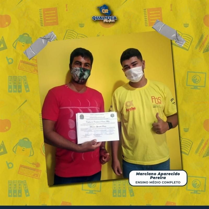 Já são mais de 100 alunos que finalizaram os estudos através do programa Qualifica Rondônia Já são mais de 100 alunos que finalizaram os estudos através do programa Qualifica Rondônia