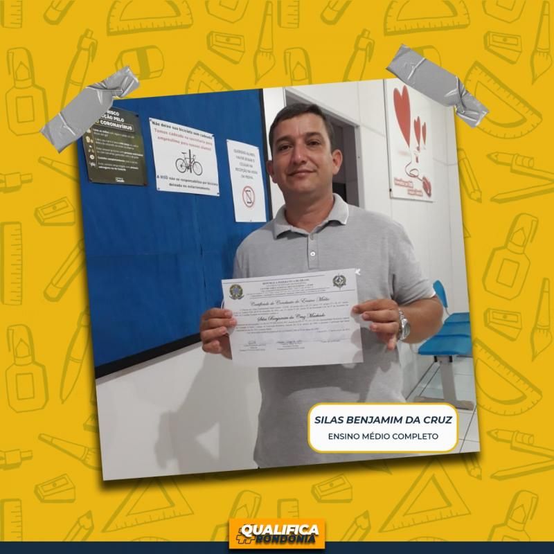 Já são mais de 100 alunos que finalizaram os estudos através do programa Qualifica Rondônia Já são mais de 100 alunos que finalizaram os estudos através do programa Qualifica Rondônia
