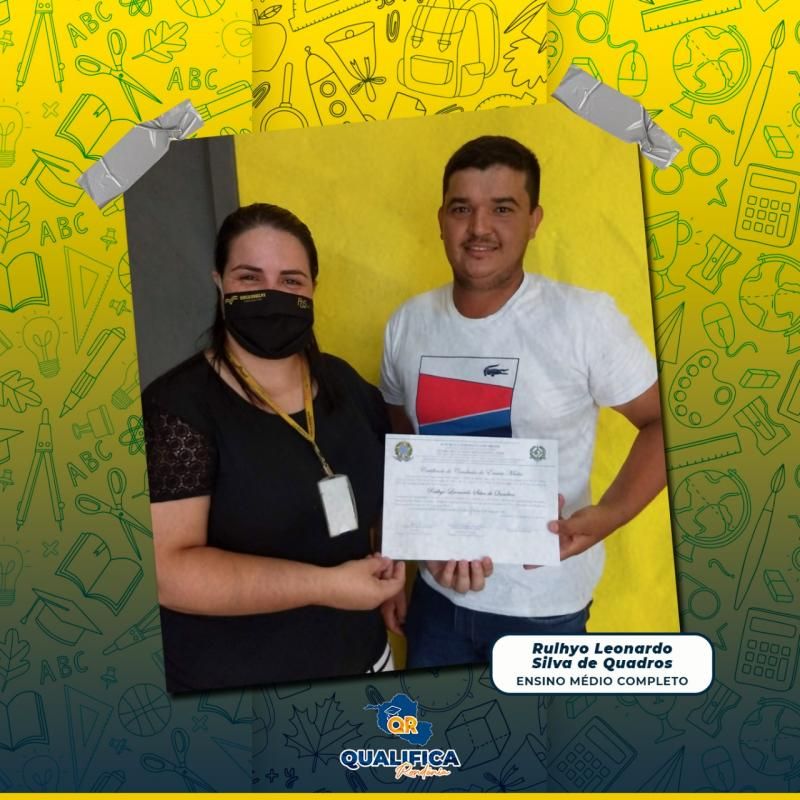 Já são mais de 100 alunos que finalizaram os estudos através do programa Qualifica Rondônia Já são mais de 100 alunos que finalizaram os estudos através do programa Qualifica Rondônia