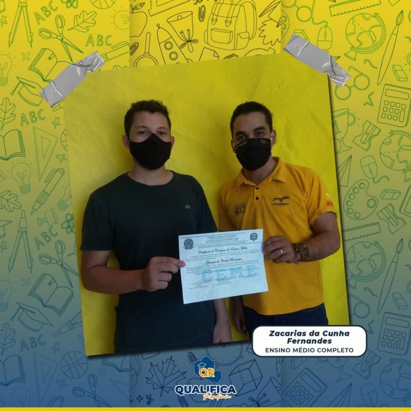 Já são mais de 100 alunos que finalizaram os estudos através do programa Qualifica Rondônia Já são mais de 100 alunos que finalizaram os estudos através do programa Qualifica Rondônia