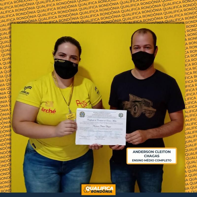 Já são mais de 100 alunos que finalizaram os estudos através do programa Qualifica Rondônia Já são mais de 100 alunos que finalizaram os estudos através do programa Qualifica Rondônia