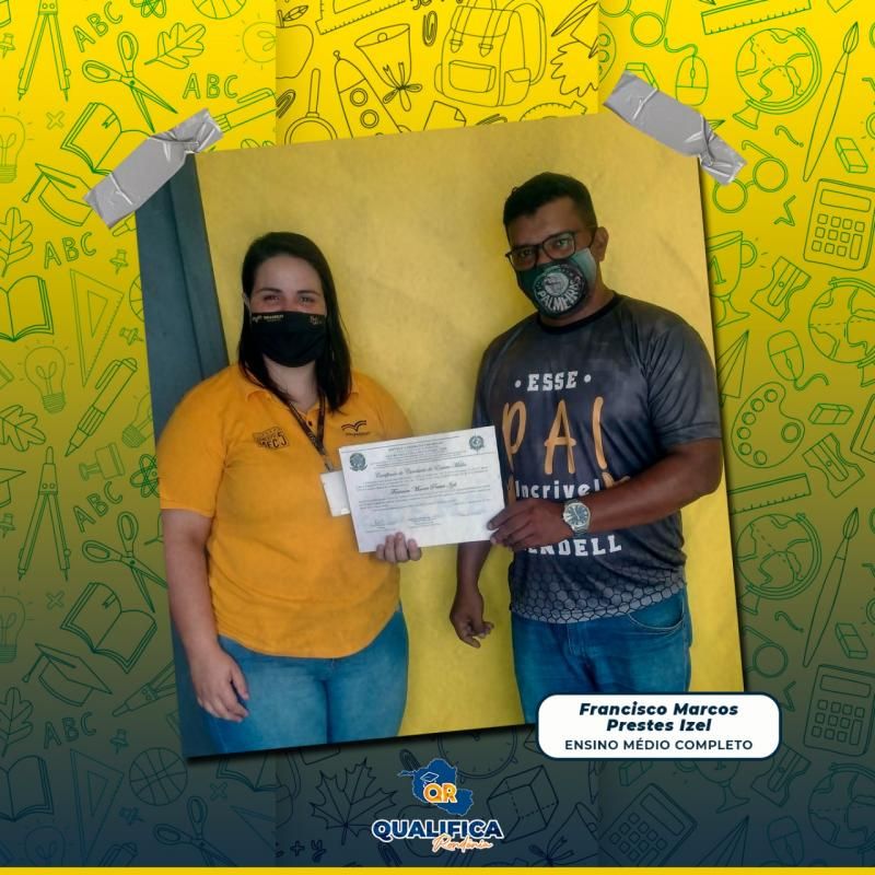 Já são mais de 100 alunos que finalizaram os estudos através do programa Qualifica Rondônia Já são mais de 100 alunos que finalizaram os estudos através do programa Qualifica Rondônia