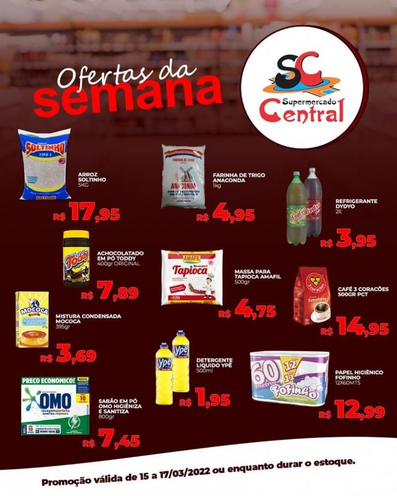Promoção Supermercado Central, em Rolim de Moura Promoção Supermercado Central, em Rolim de Moura