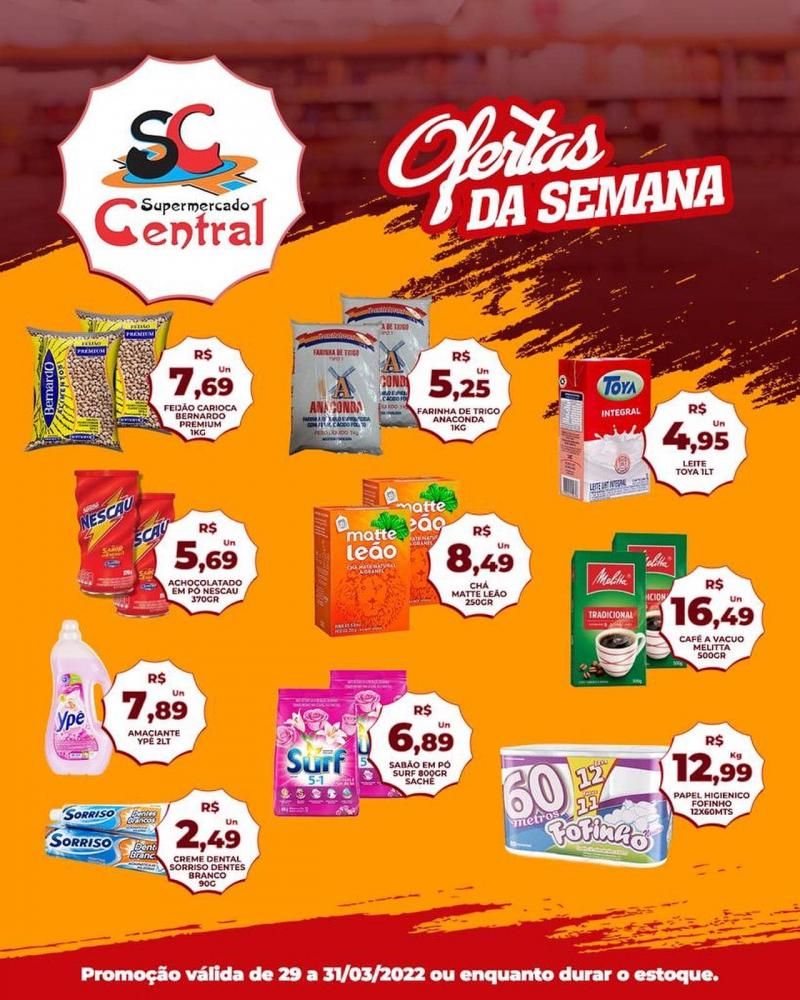 Promoção Supermercado Central, em Rolim de Moura Promoção Supermercado Central, em Rolim de Moura