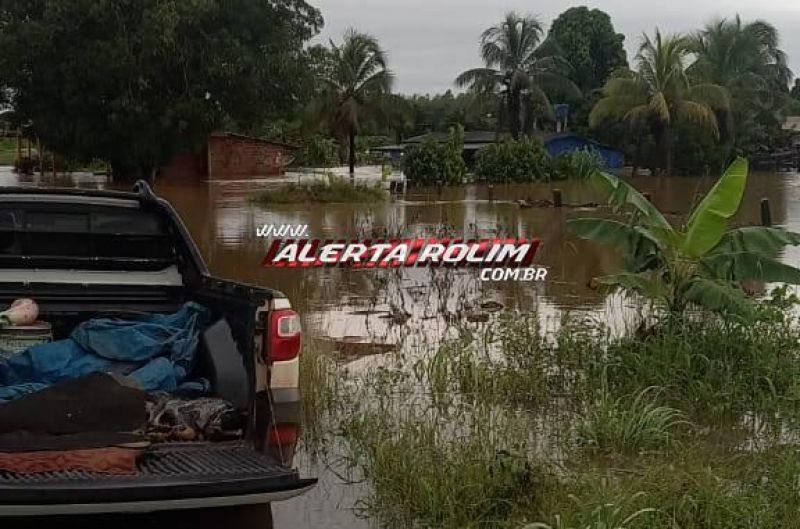 RO-010, próximo ao Frigorífico Minerva encontra-se interditada devido a alagamento RO-010, próximo ao Frigorífico Minerva encontra-se interditada devido a alagamento